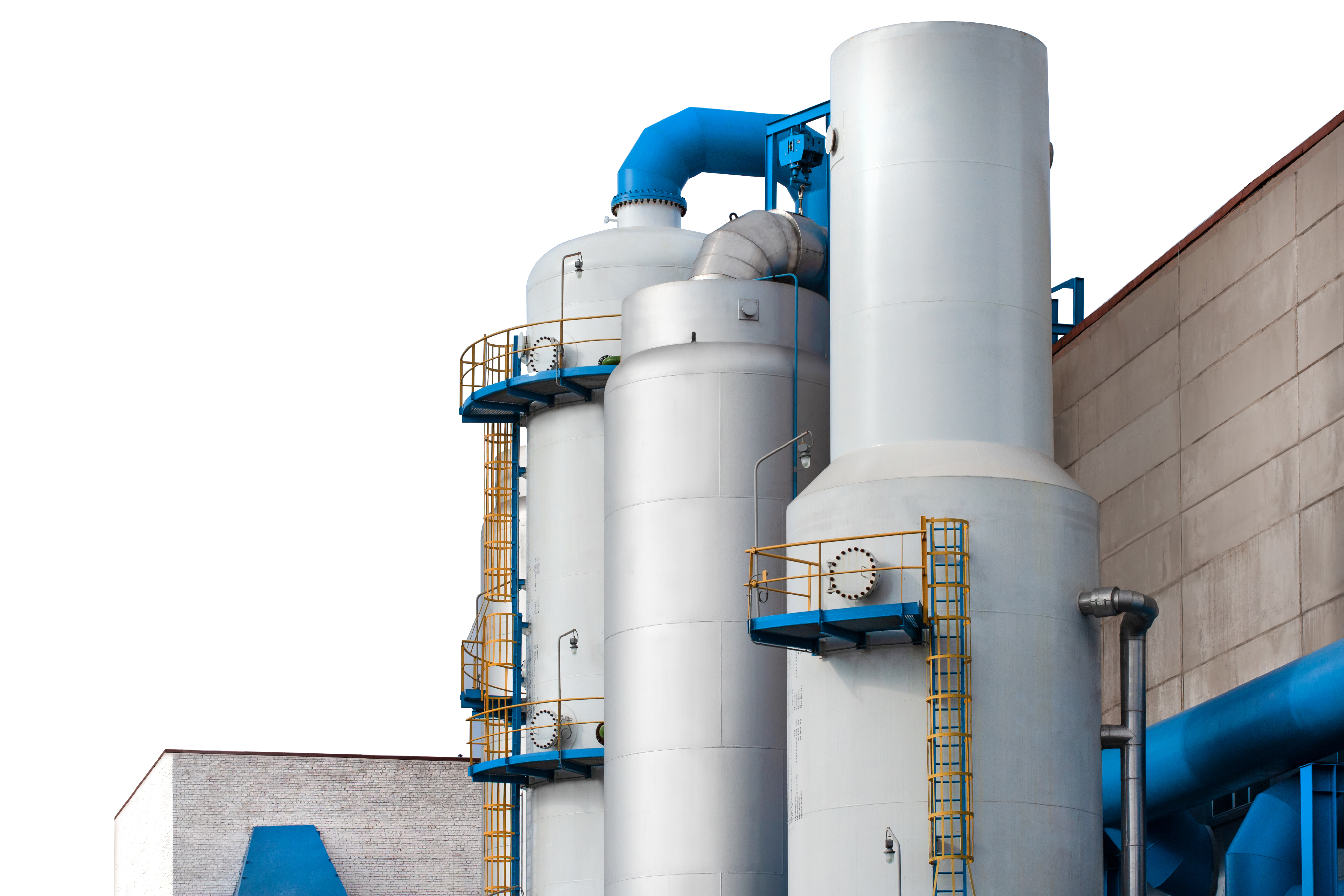 Industrial gas production system